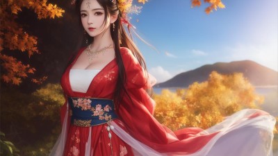 【AI绘画】国风汉服美人写真集【91P+900MB】