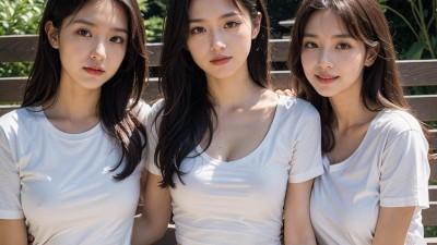 【AI绘画】三姐妹时光之旅[85P+195MB]