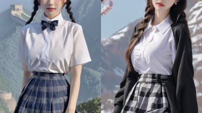 【AI绘画】jk制服美少女[62P+128MB]