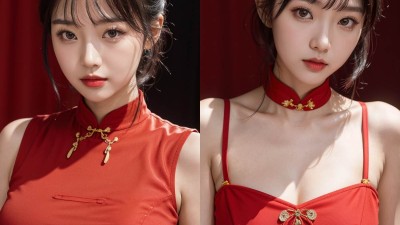 【AI绘画】国风可爱旗袍少女【80P+173MB】