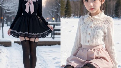 【AI绘画】萝莉冬季写真集第二弹[112P+215MB]