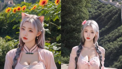 【AI绘画】-第二弹*万里长城特写性感巨乳御姐[297P+677MB]