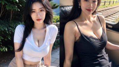 【AI绘画】御姐蕾丝连衣裙高铁露出[70P+225MB]
