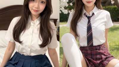 【AI绘画】变异的jk学妹[70p+135MB]