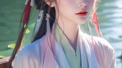 【AI绘画】超美古风绘画汉服写真高清AI壁纸