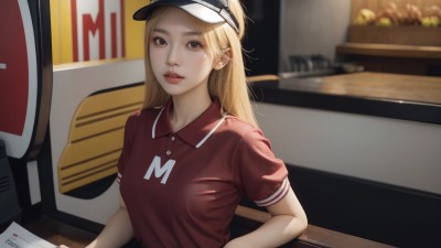 【Ai绘画】卖汉堡的小女孩高清壁纸