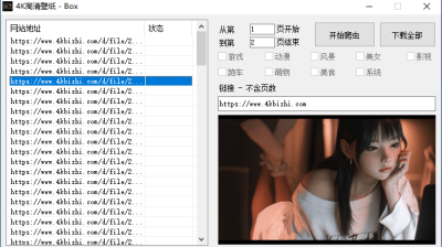 4K高清壁纸图片批量下载工具