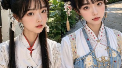 【AI绘画】仿小红书网红少女脸【85P+215MB】