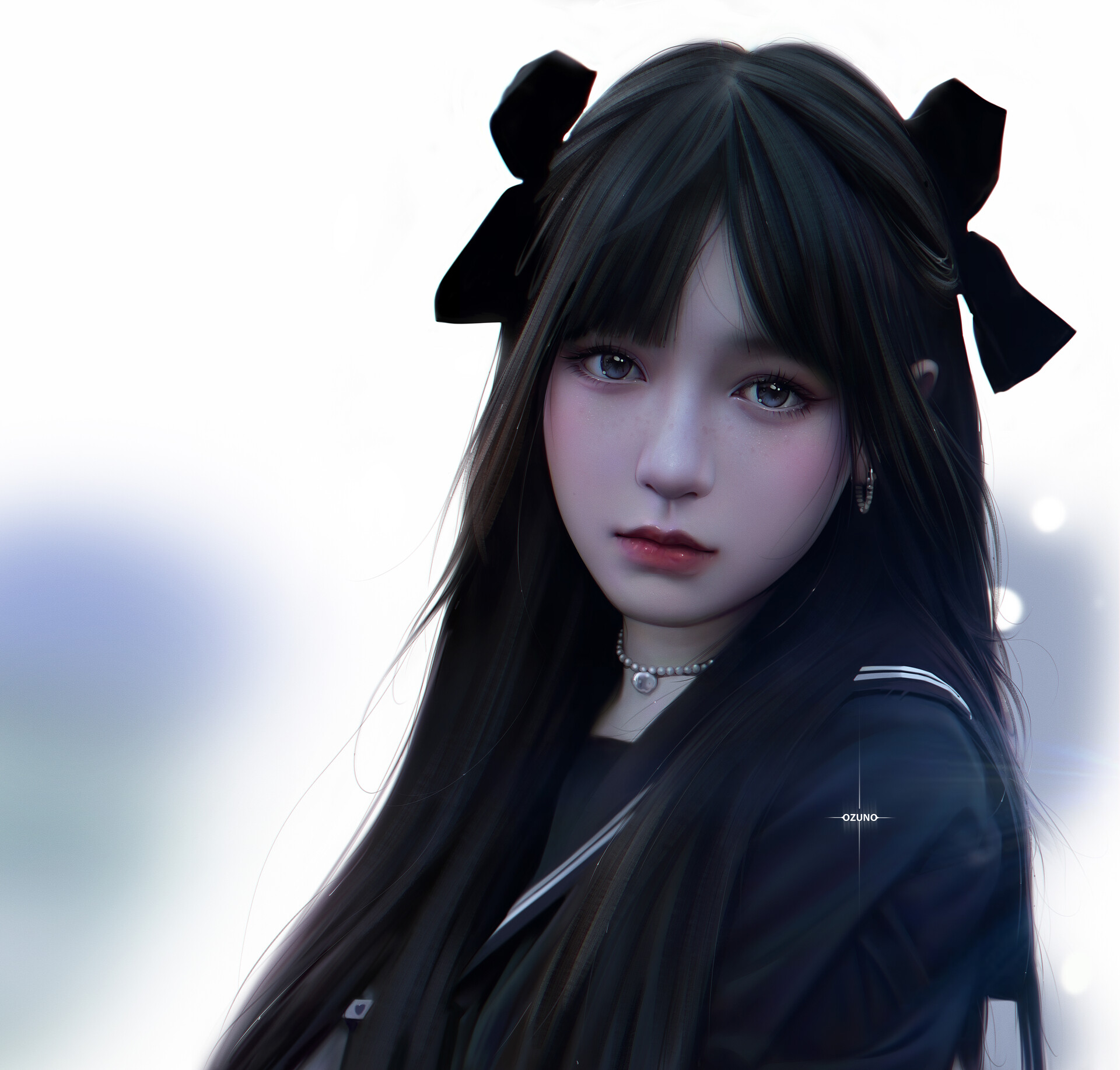 jk校服美女写真壁纸.