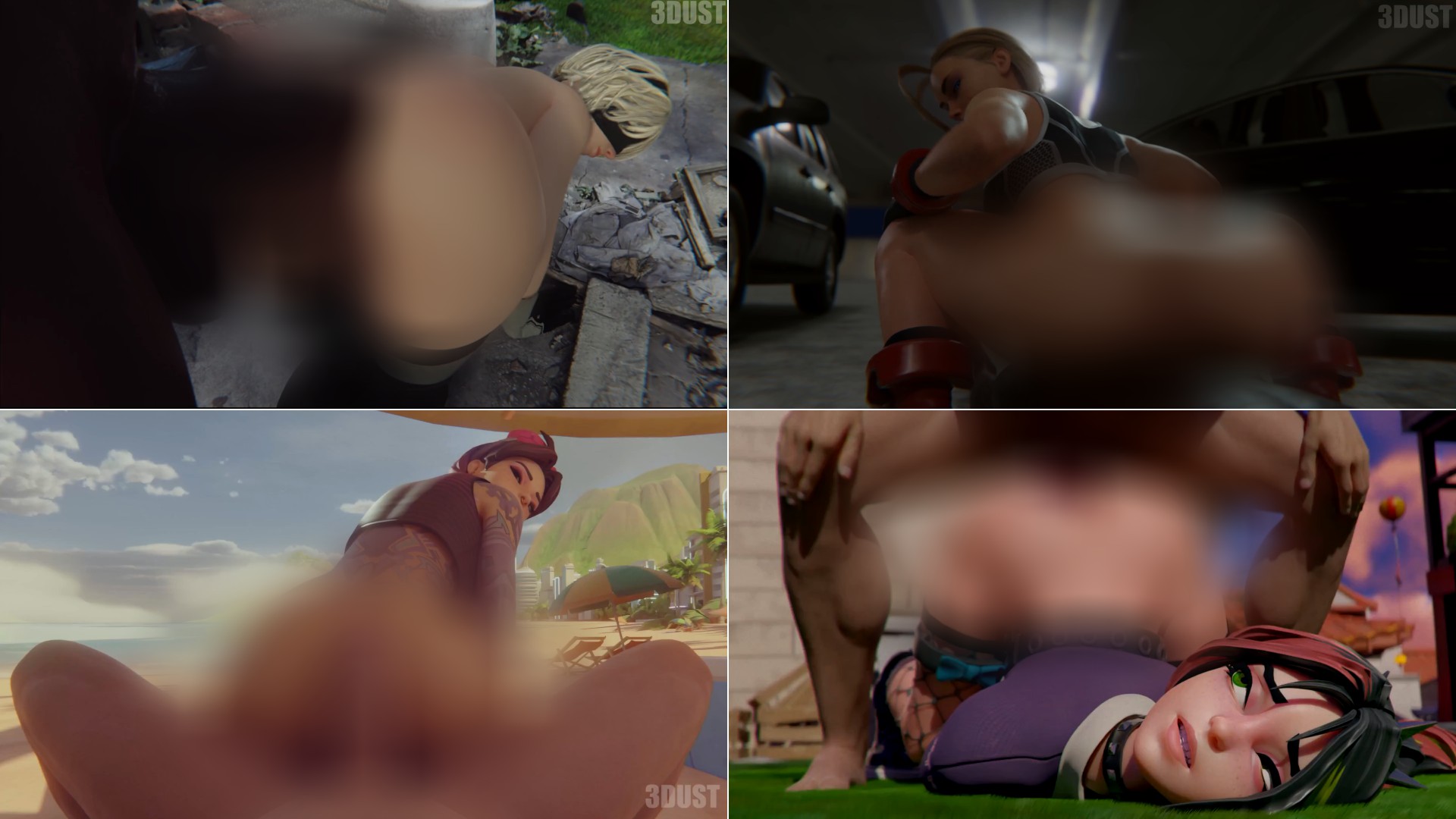 【Threedust】3D HenTai 短片 - 历史作品精选集